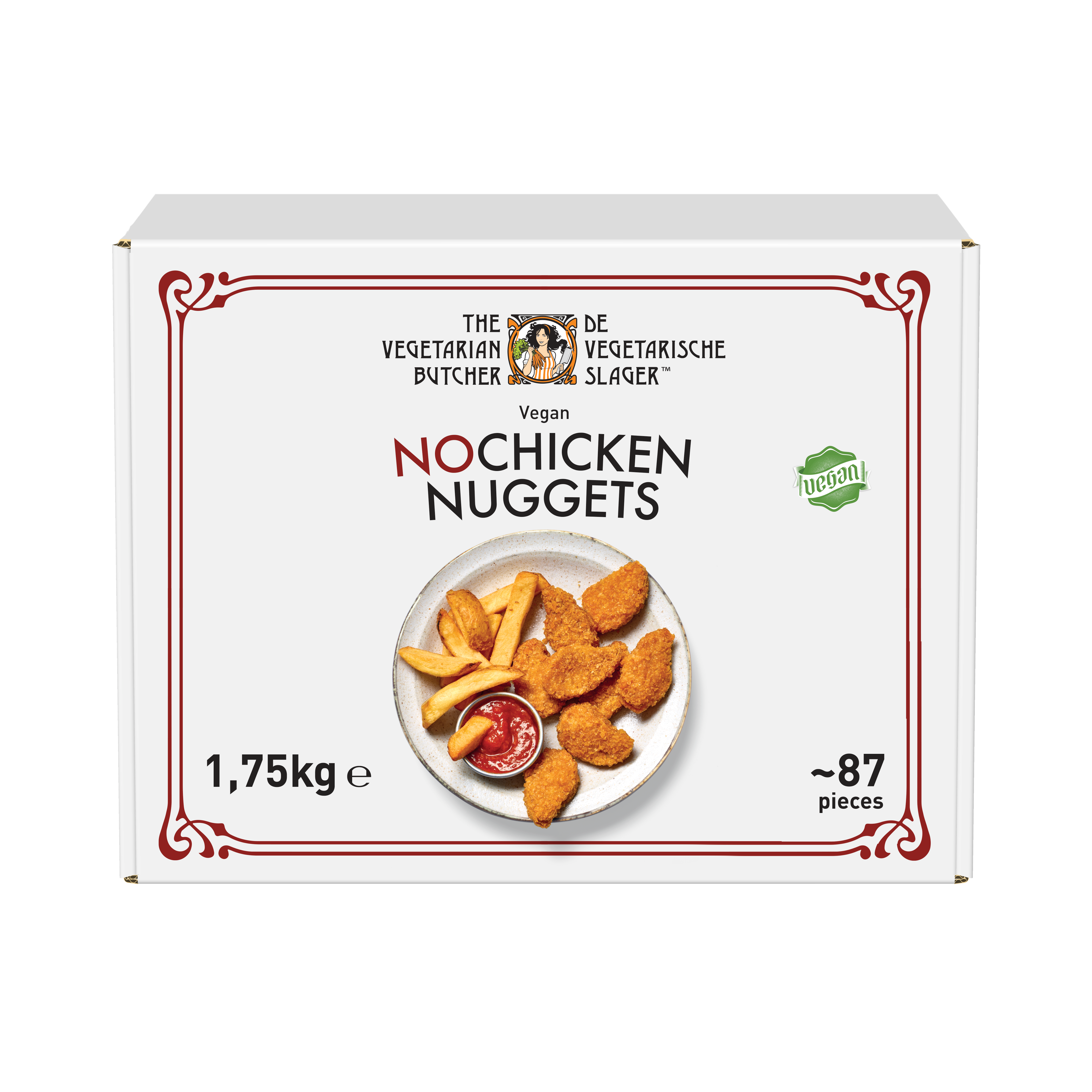 The Vegetarian Butcher Nuggets - Vegán panírozott falatka 1,75 kg - A The Vegetarian Butcher termékekkel könnyedén el tudom készíteni a legnépszerűbb ételeket ízletes, vegetáriánus módon.